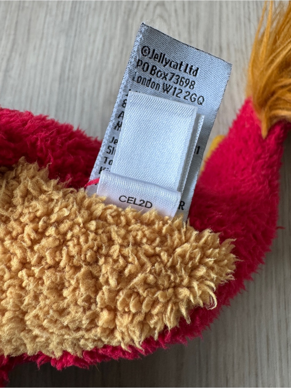 Jellycat Festival Lunar New Year Red Gold Dragon CEL2D 17" Plush Toy Retired - Picture 5 of 7